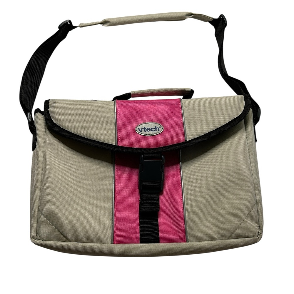 Vintage Y2K 90’s Revival Hot Pink Coquette Technology Laptop Messenger Bag VTech